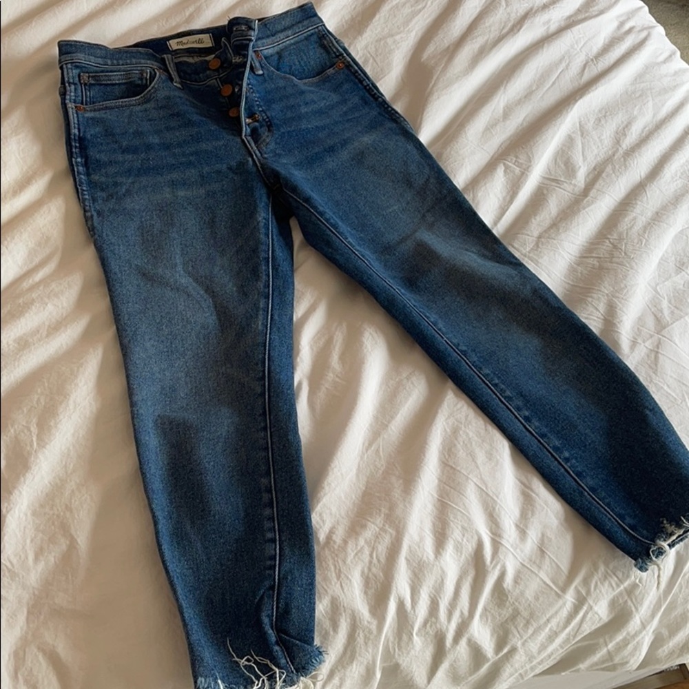 Madewell 10” High-Rise Skinny, sz 28p!